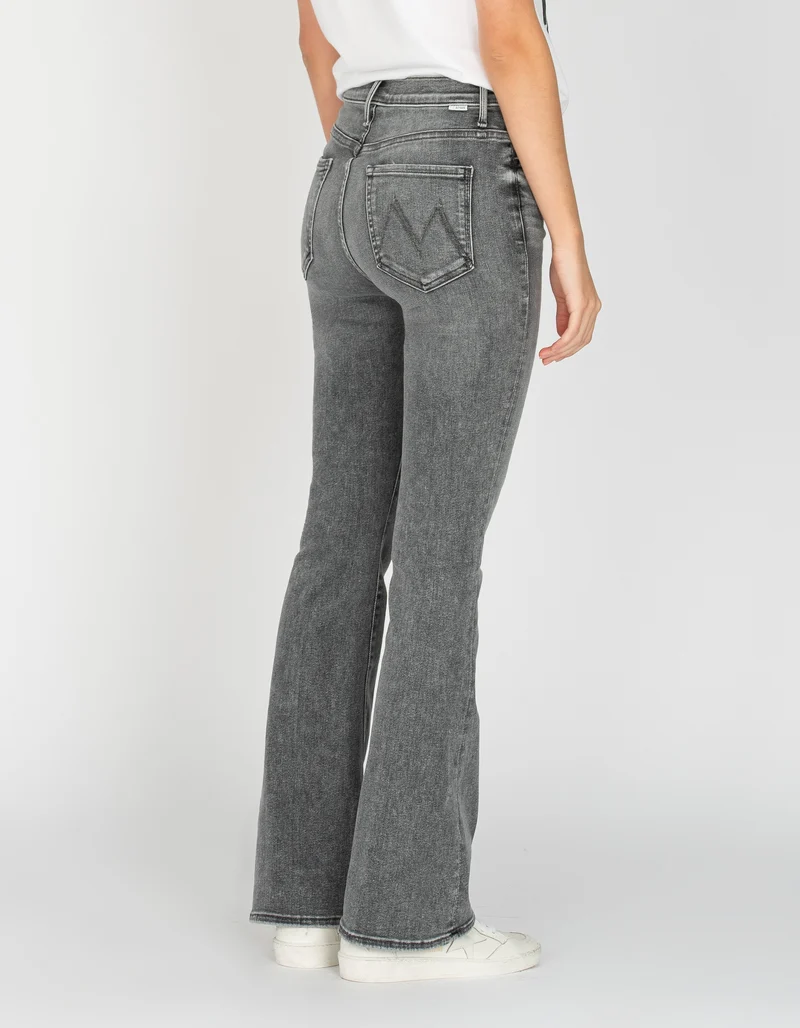 High-Waist Flare-Leg Jeans