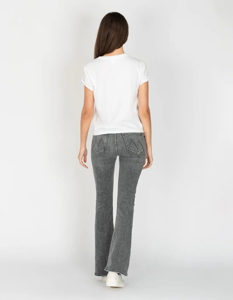 High-Waist Flare-Leg Jeans