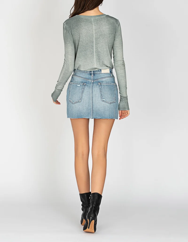 Destroyed-Look Jeansrock Nelly
