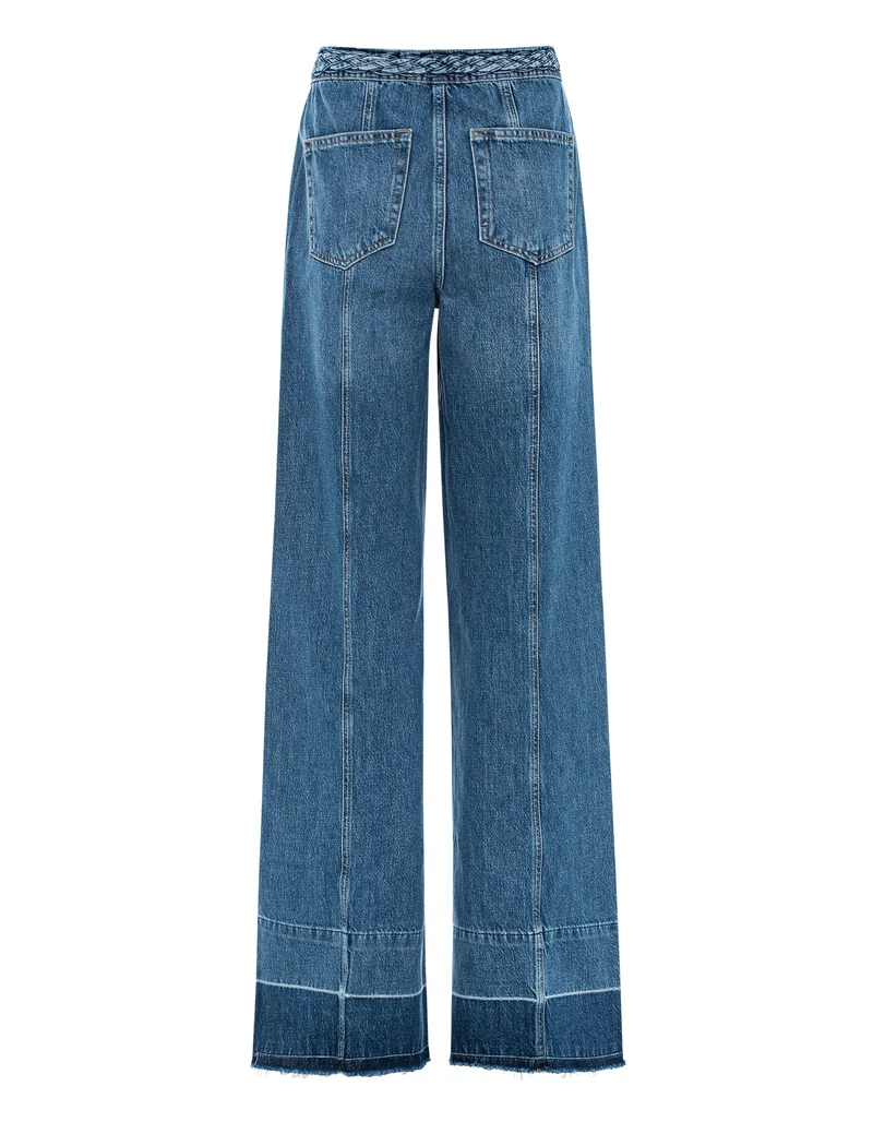 Wide-Leg Jeans