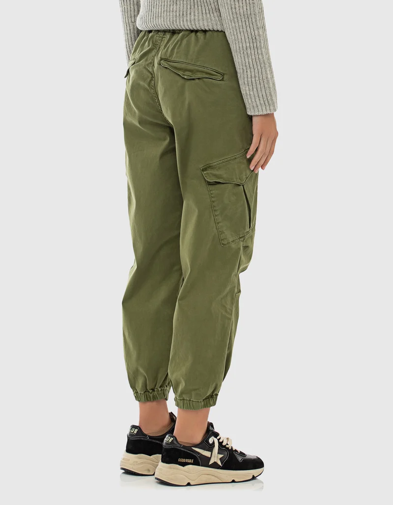 High-Waist Cargohose