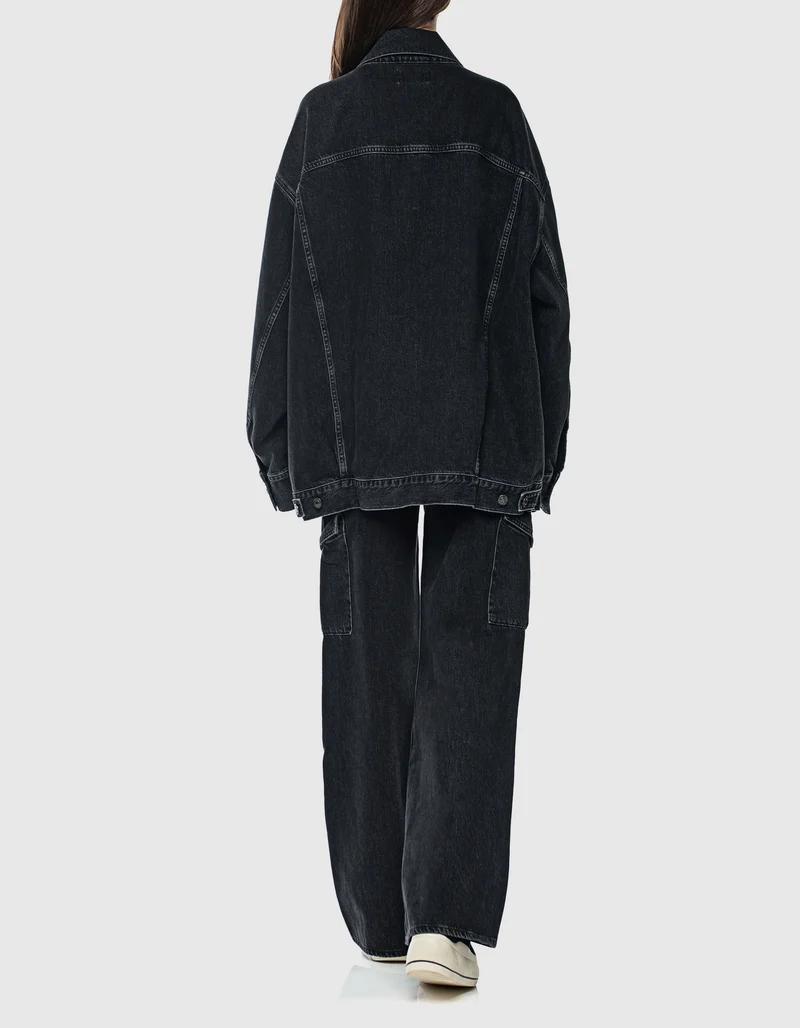 Wide-Leg Cargo-Jeans Minka