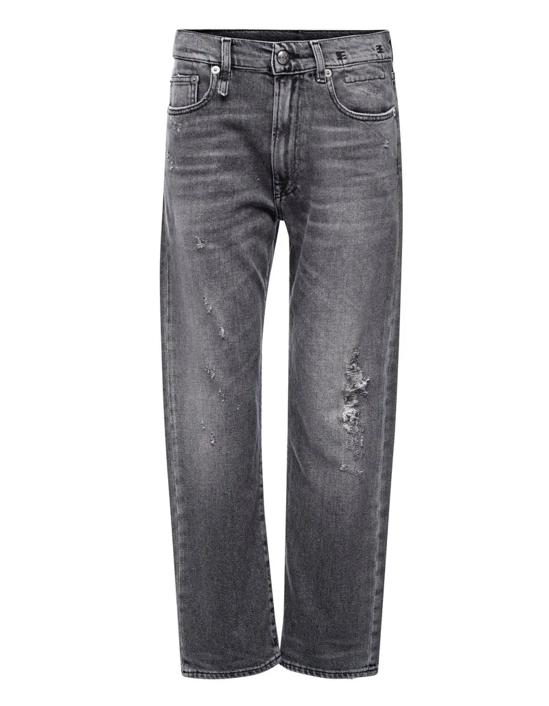Destroyed Boyfriend-Jeans