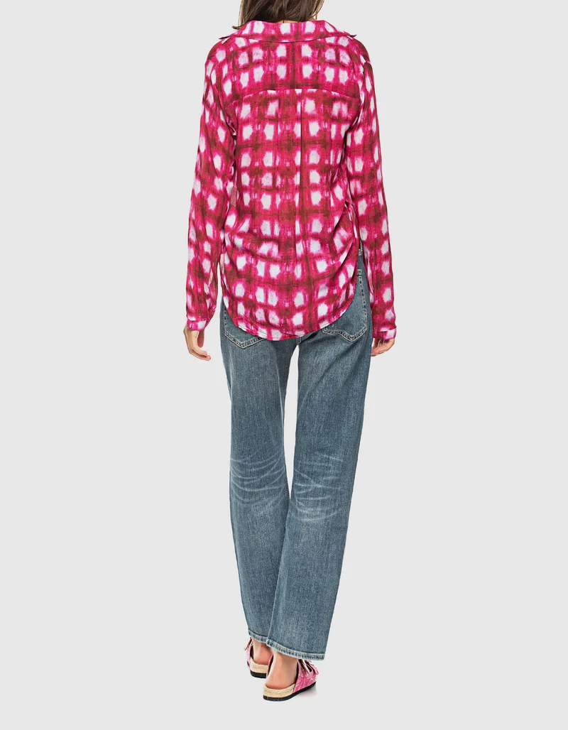 Destroyed Straight-Leg-Jeans