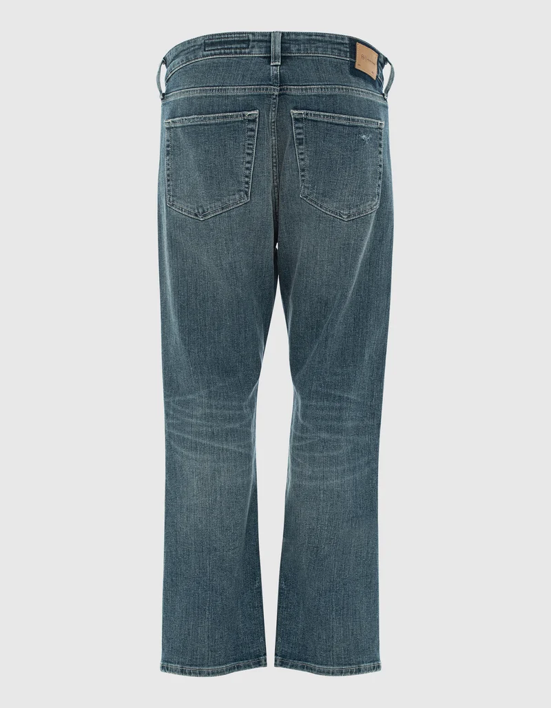 Destroyed Straight-Leg-Jeans