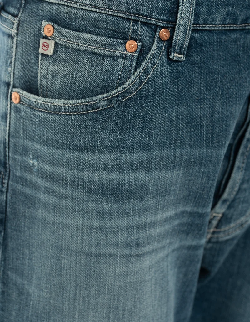 Destroyed Straight-Leg-Jeans