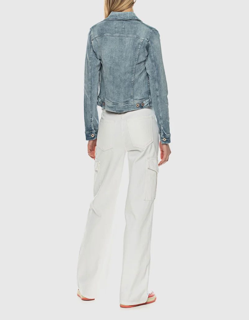 Washed Out Jeansjacke