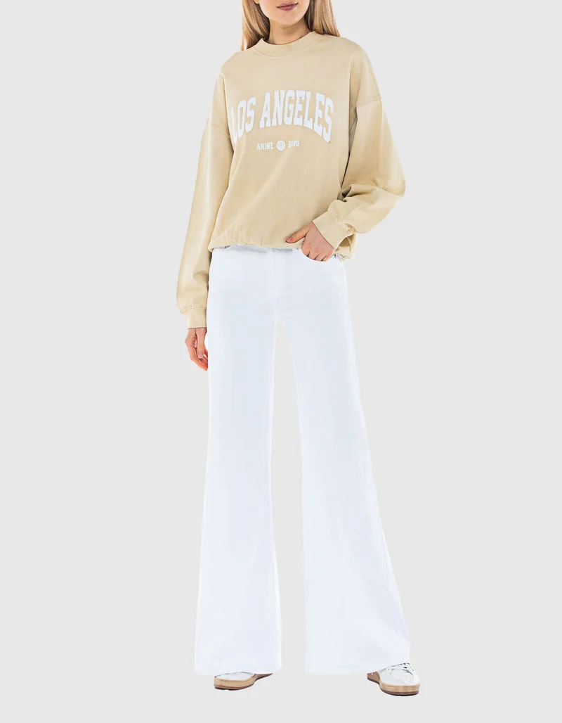 High-Rise Wide-Leg Jeans