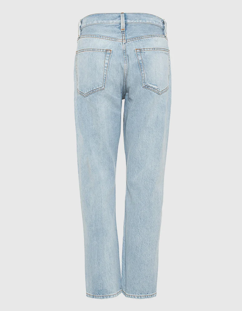 Destroyed Straight-Leg-Jeans