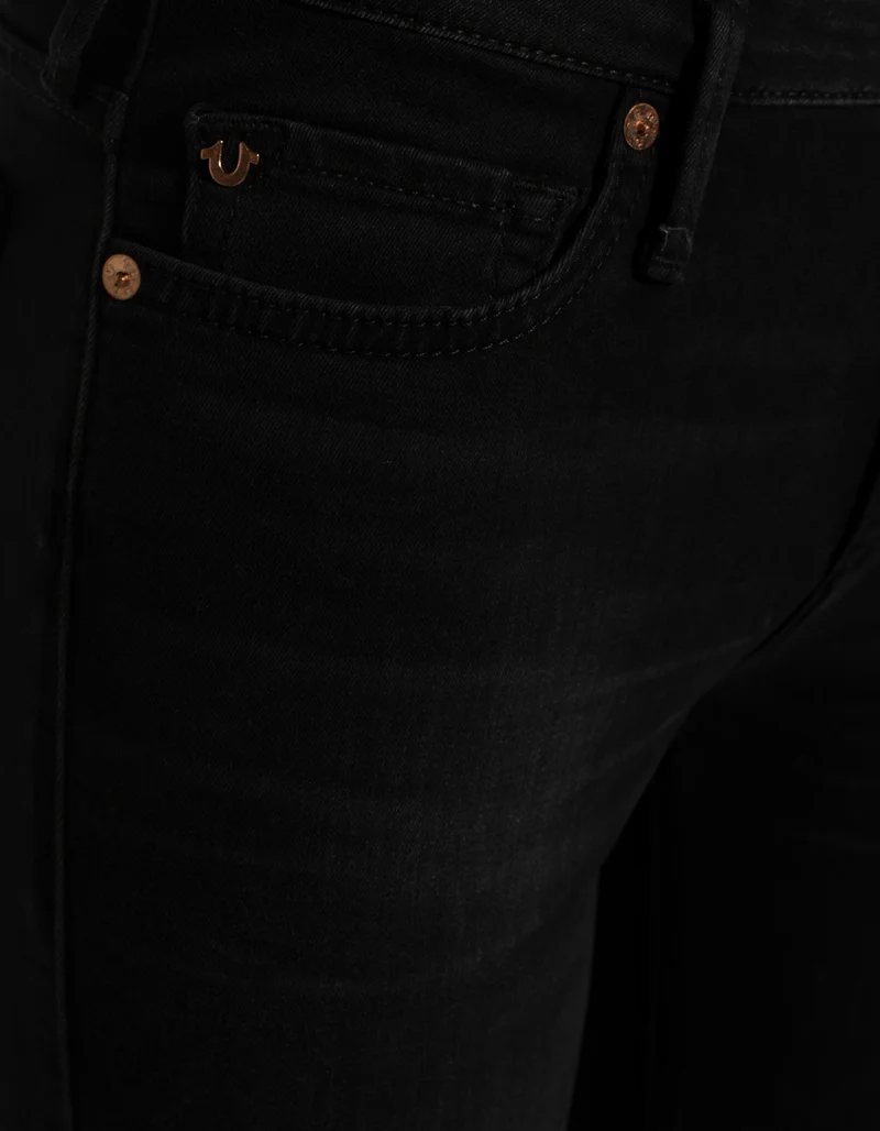 Mid-Waist Straight-Leg Jeans Cora