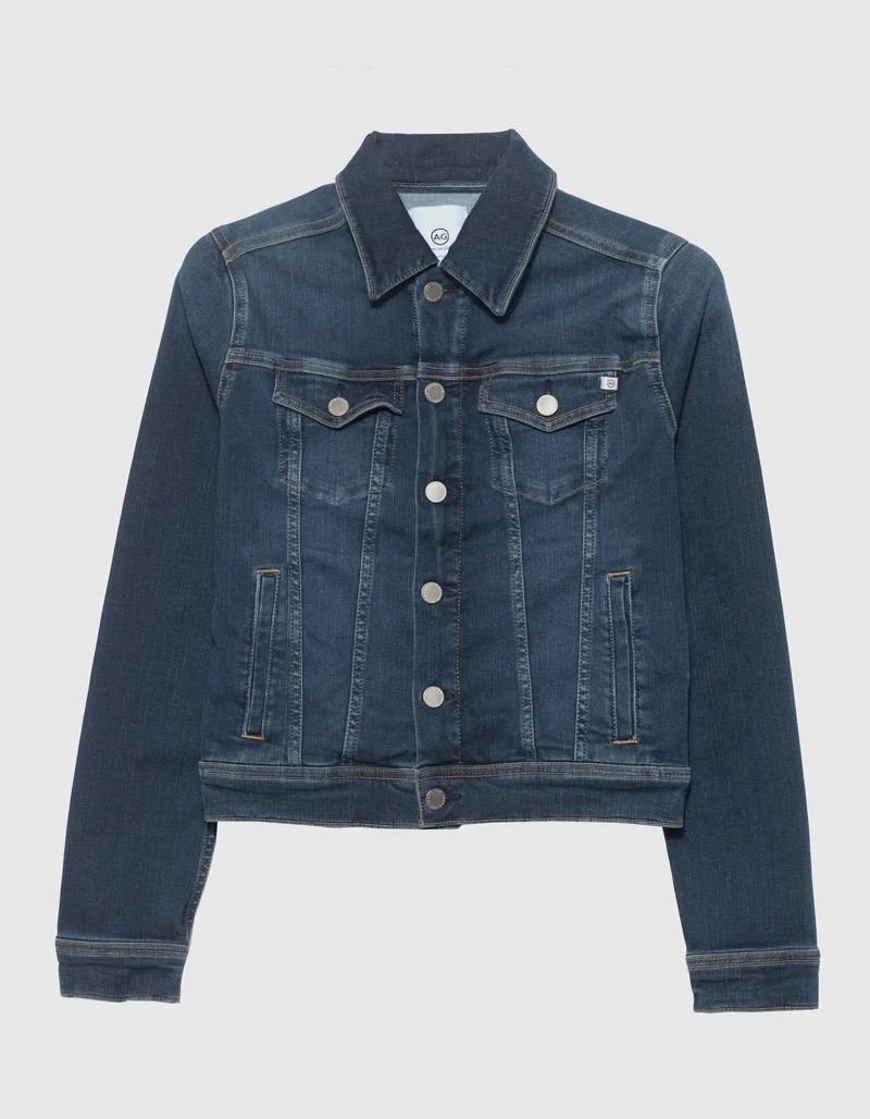 Slim-Fit Stretch-Jeansjacke