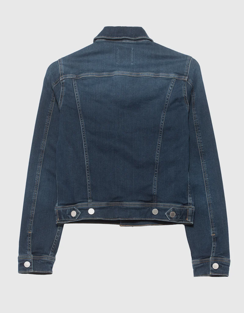 Slim-Fit Stretch-Jeansjacke