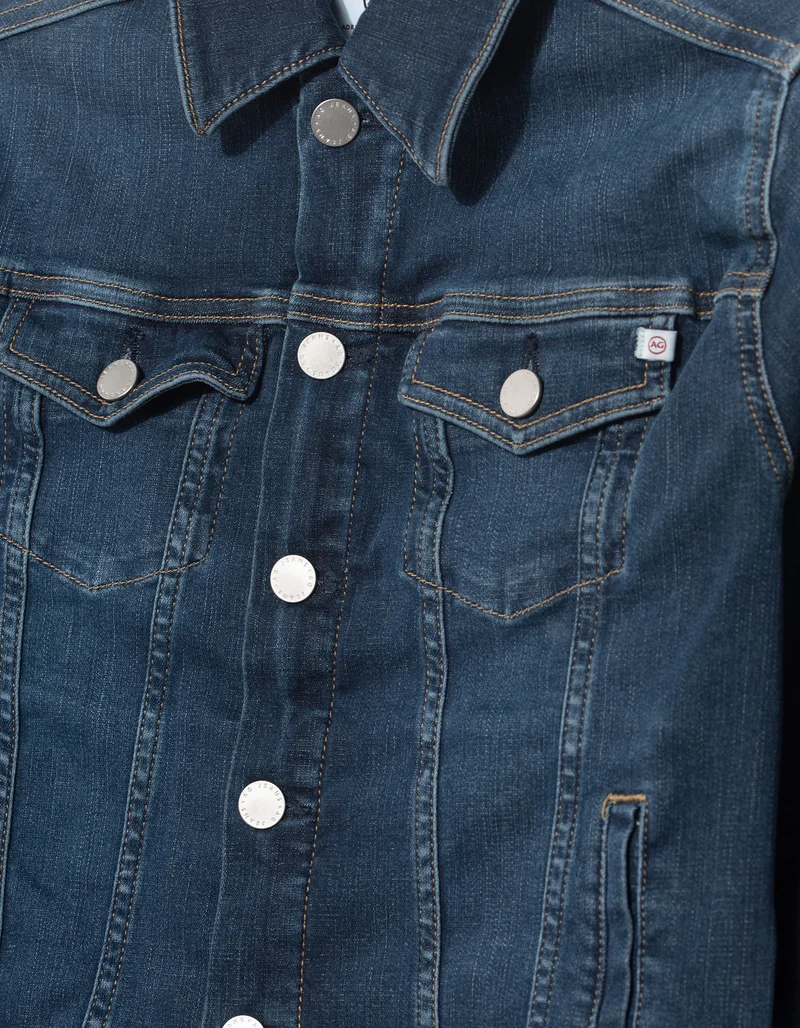 Slim-Fit Stretch-Jeansjacke