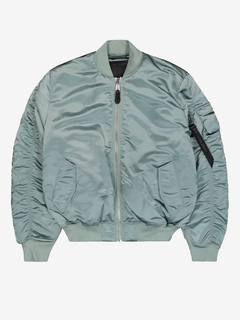 Giacca bomber grigio MA-1 UV