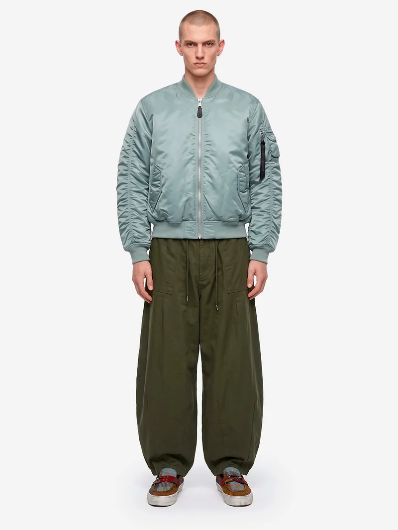 Giacca bomber grigio MA-1 UV