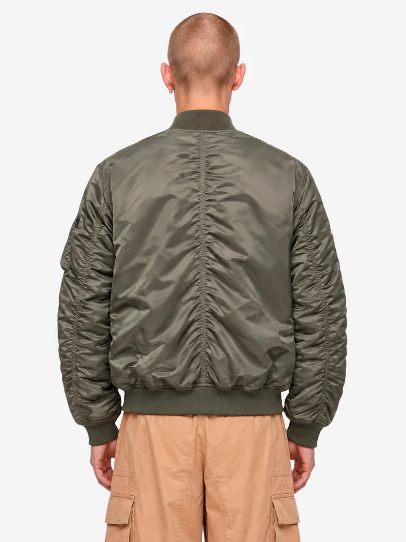 Giacca bomber verde MA-1 UV