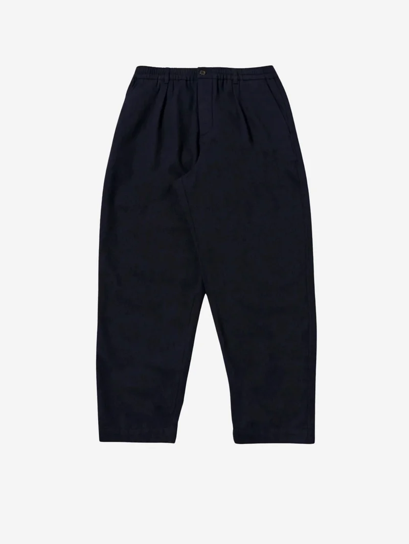 Pantaloni in misto lana con pinces
