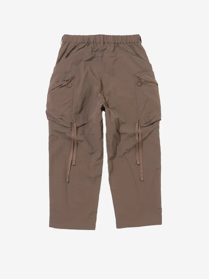 Pantaloni Cargo in Nylon beige