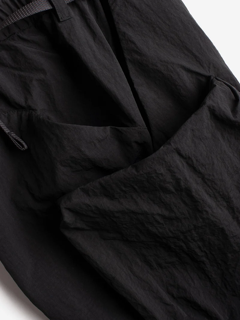 Pantaloni Cargo in Nylon nero