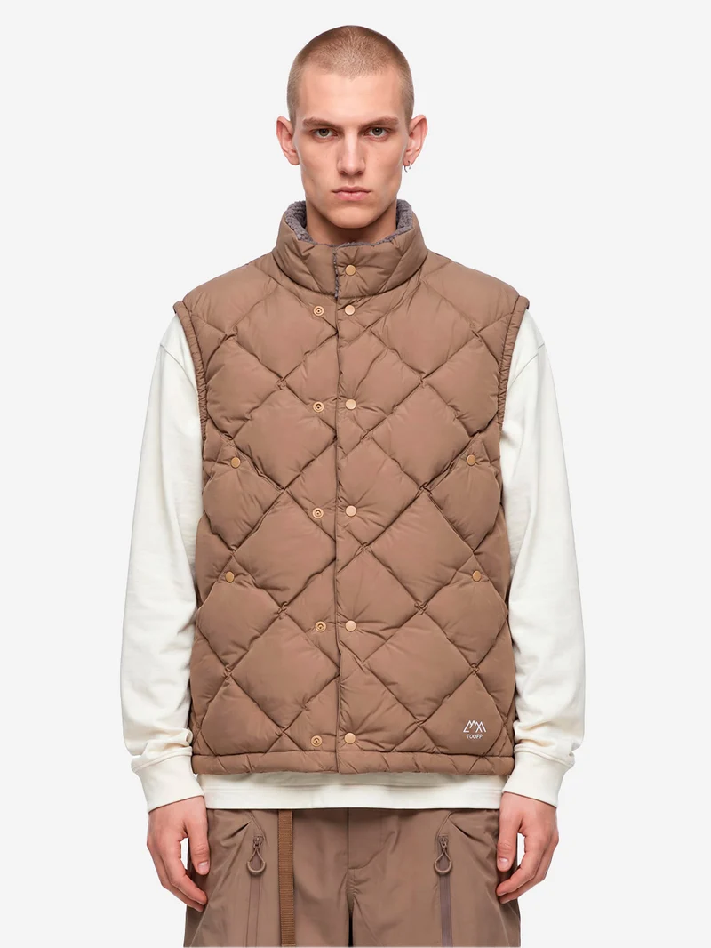 Gilet CMF Woven Down beige