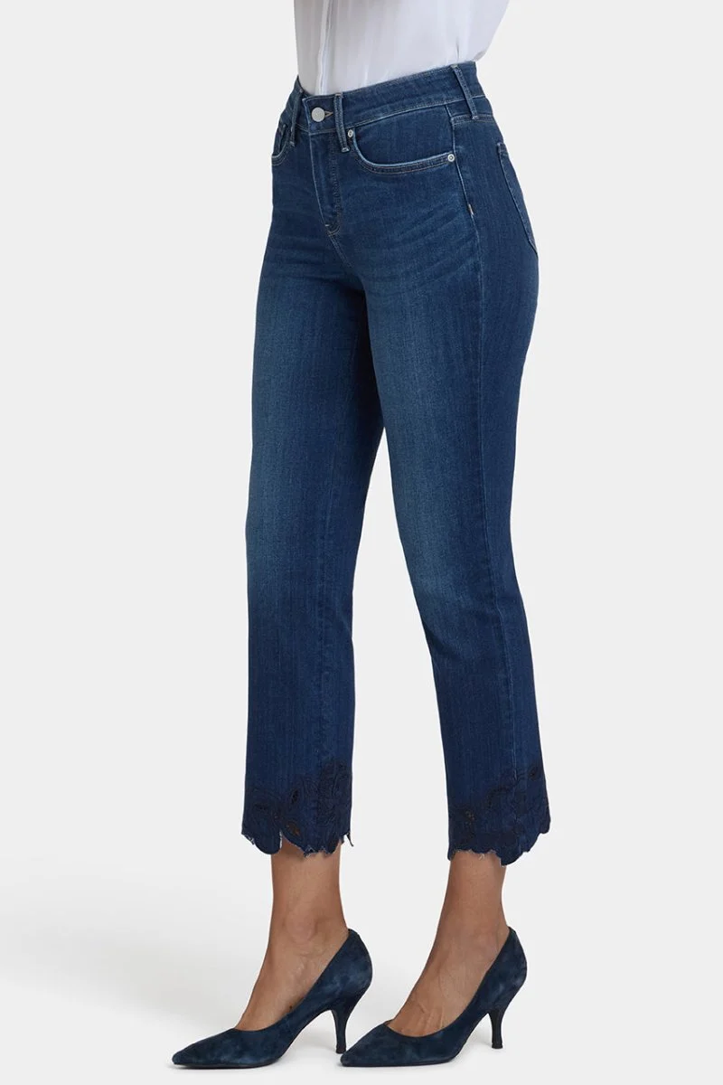 Marilyn Straight Ankle Jeans in Sure Stretch® Denim | Wonderland