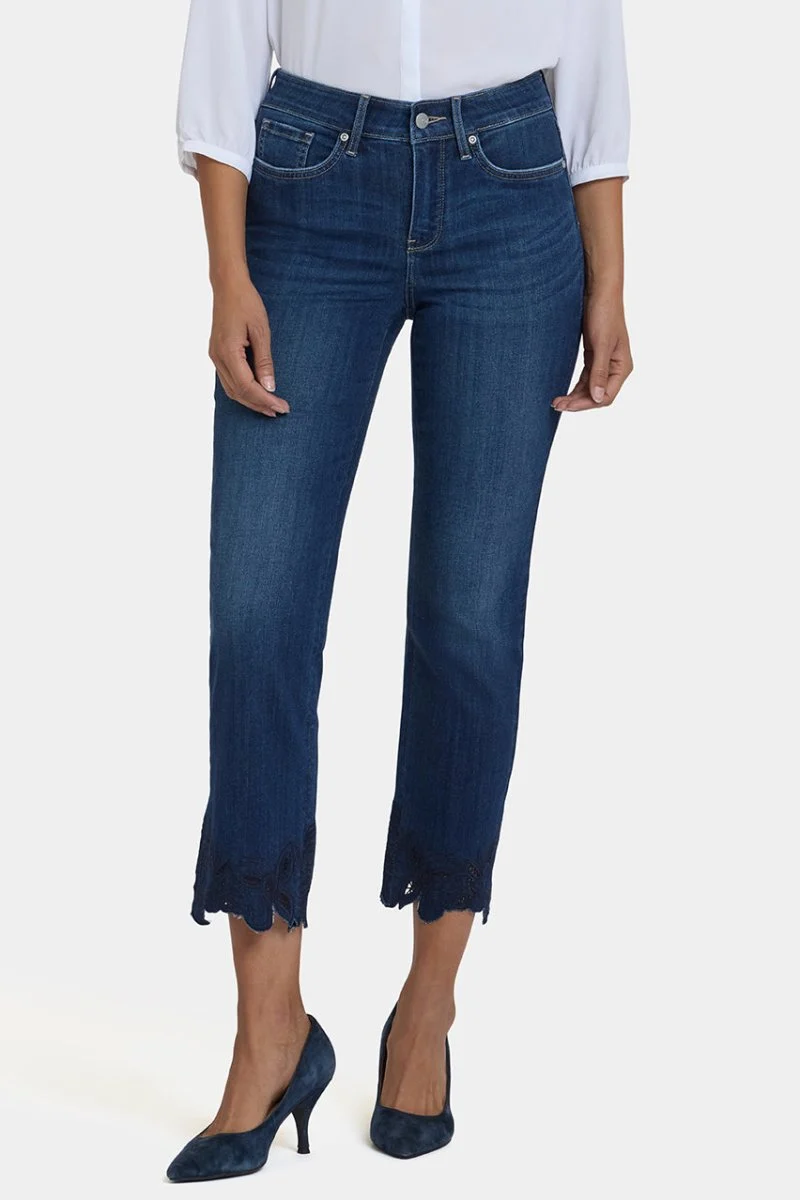 Marilyn Straight Ankle Jeans in Sure Stretch® Denim | Wonderland