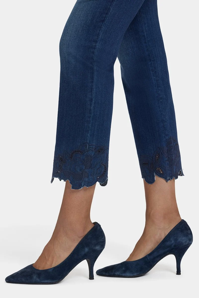 Marilyn Straight Ankle Jeans in Sure Stretch® Denim | Wonderland