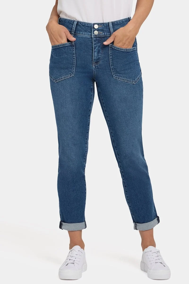 Margot Girlfriend Jeans | Lake Notre-Dame