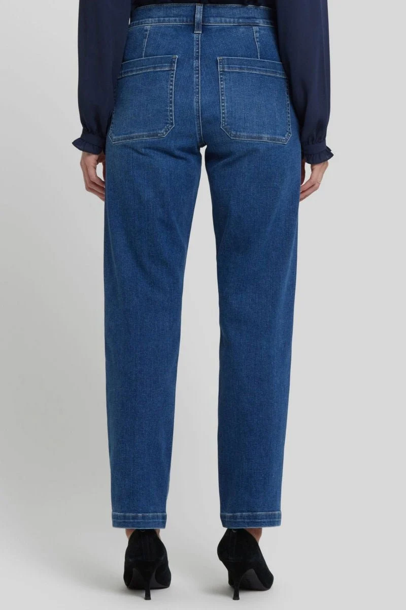 Brooke Loose Straight Jeans | Opera Blue