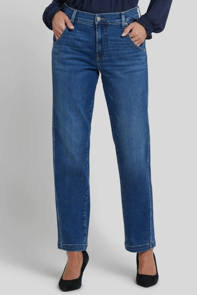 Brooke Loose Straight Jeans | Opera Blue