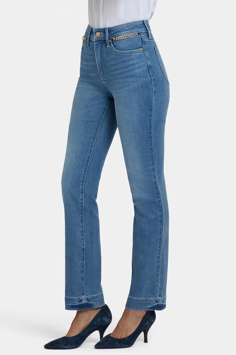 Marilyn Straight Jeans | Bastille Sea