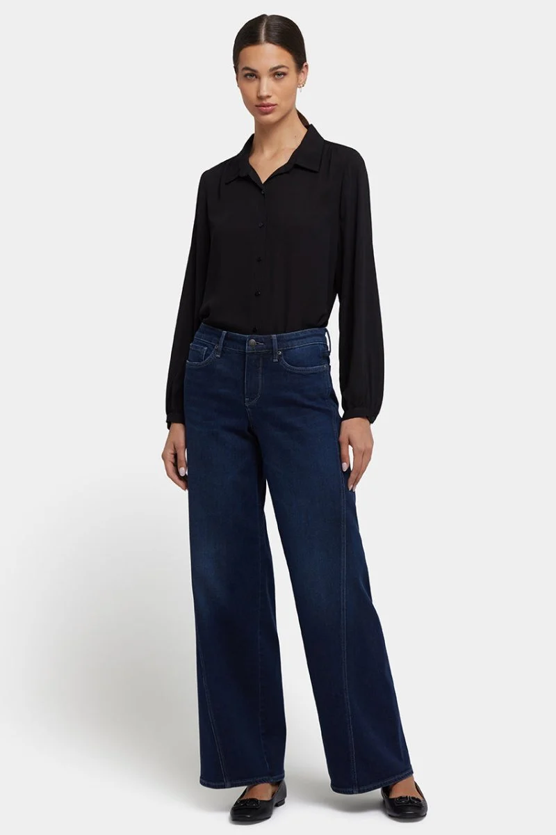 Teresa Wide Leg Jeans | Ink Skyline