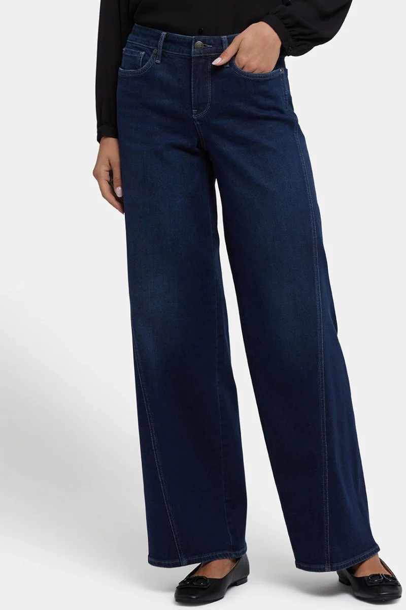Teresa Wide Leg Jeans | Ink Skyline