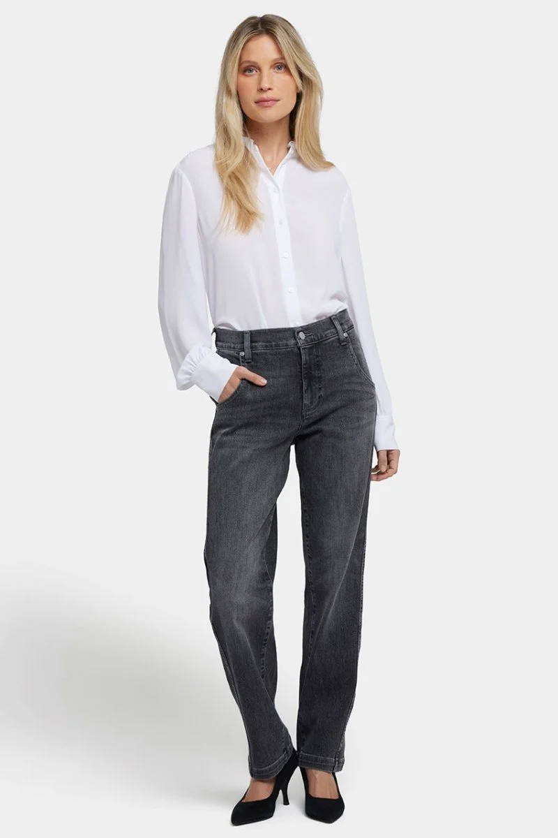 Brooke Loose Straight Jeans | Vintage Noir