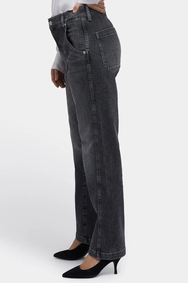 Brooke Loose Straight Jeans | Vintage Noir