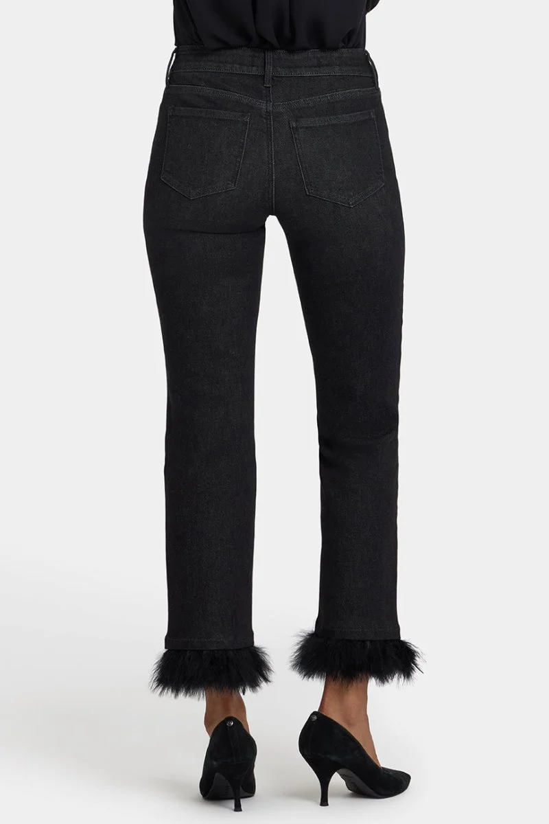 Marilyn Straight Ankle Jeans | French Nightfall