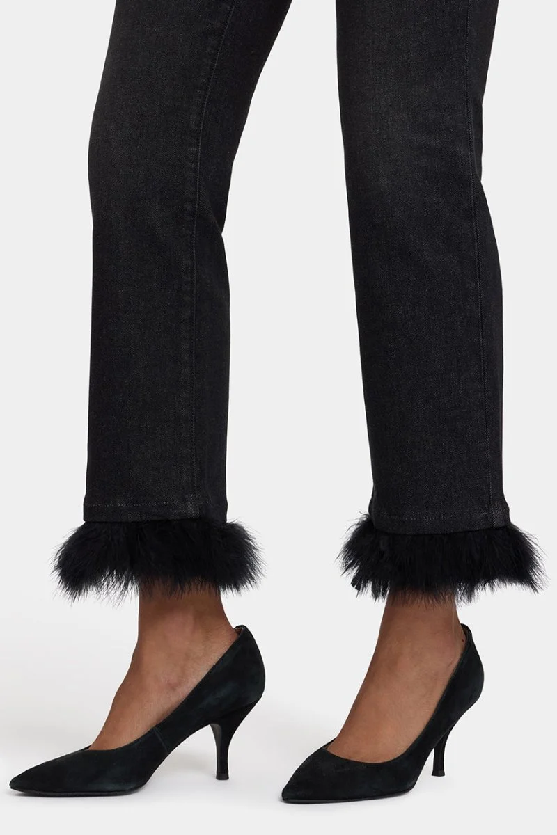 Marilyn Straight Ankle Jeans | French Nightfall