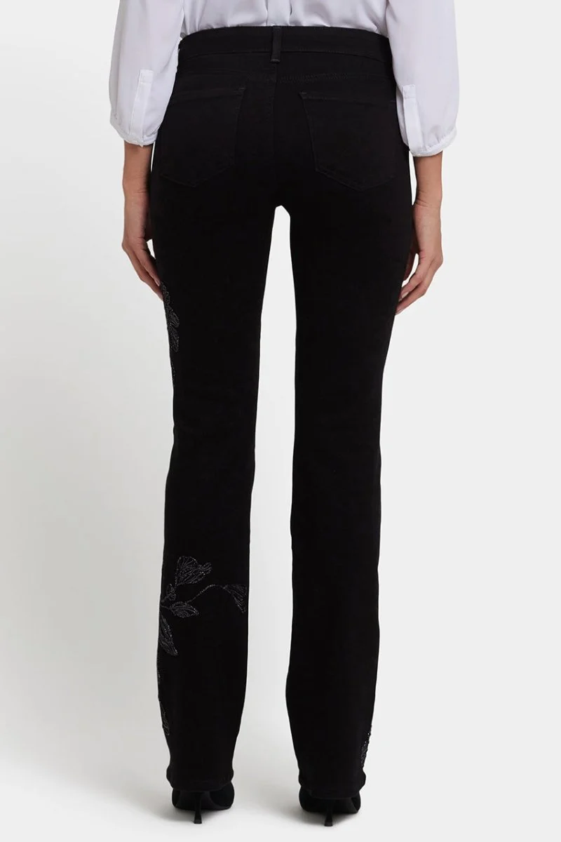 Marilyn Straight Jeans | Black Rinse