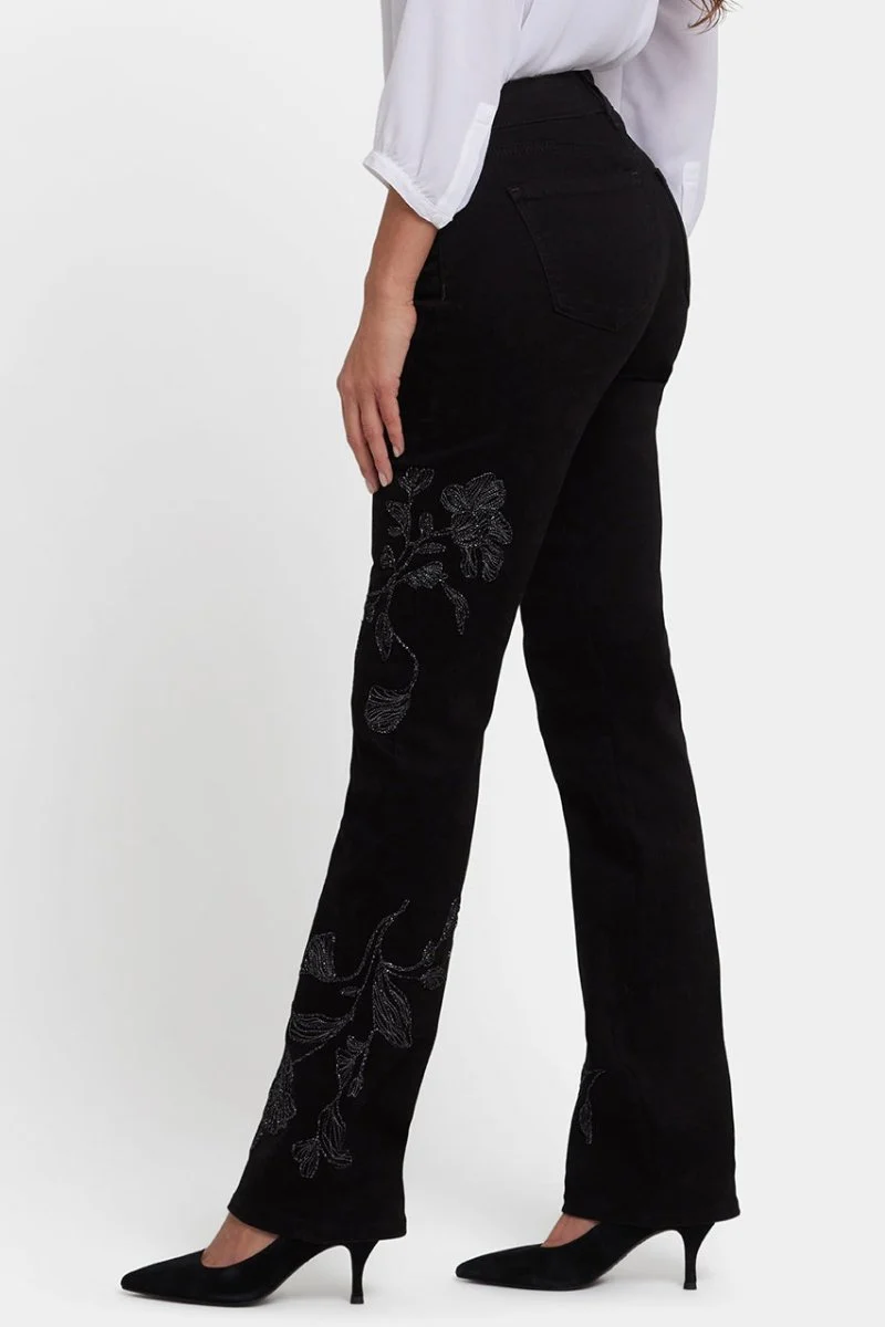 Marilyn Straight Jeans | Black Rinse