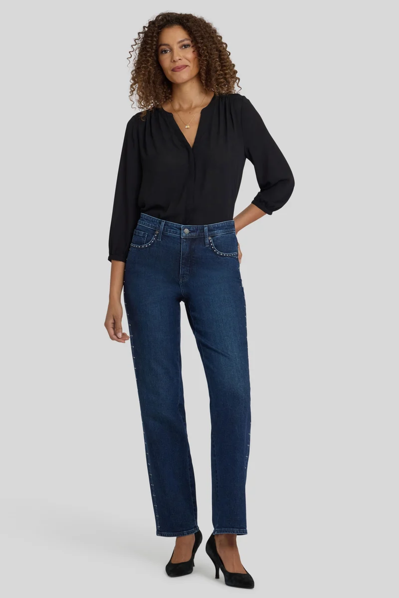 Brooke Loose Straight Jeans | Louvre Sapphire