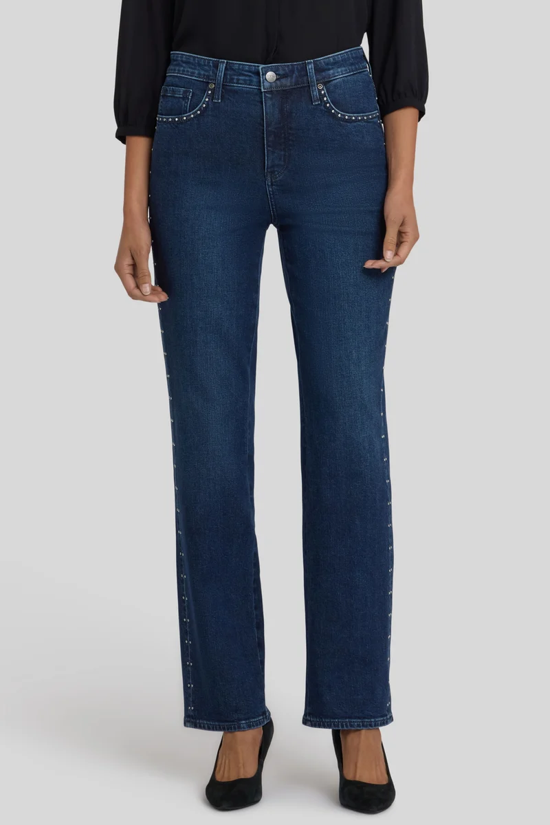 Brooke Loose Straight Jeans | Louvre Sapphire