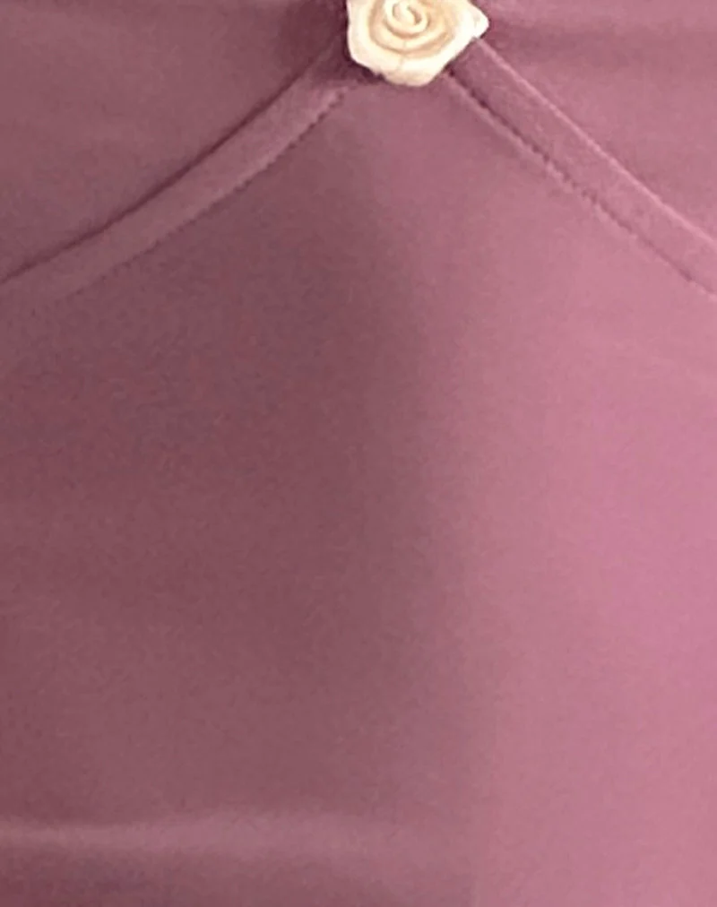 Micaya Minikleid aus Mesh Mauve