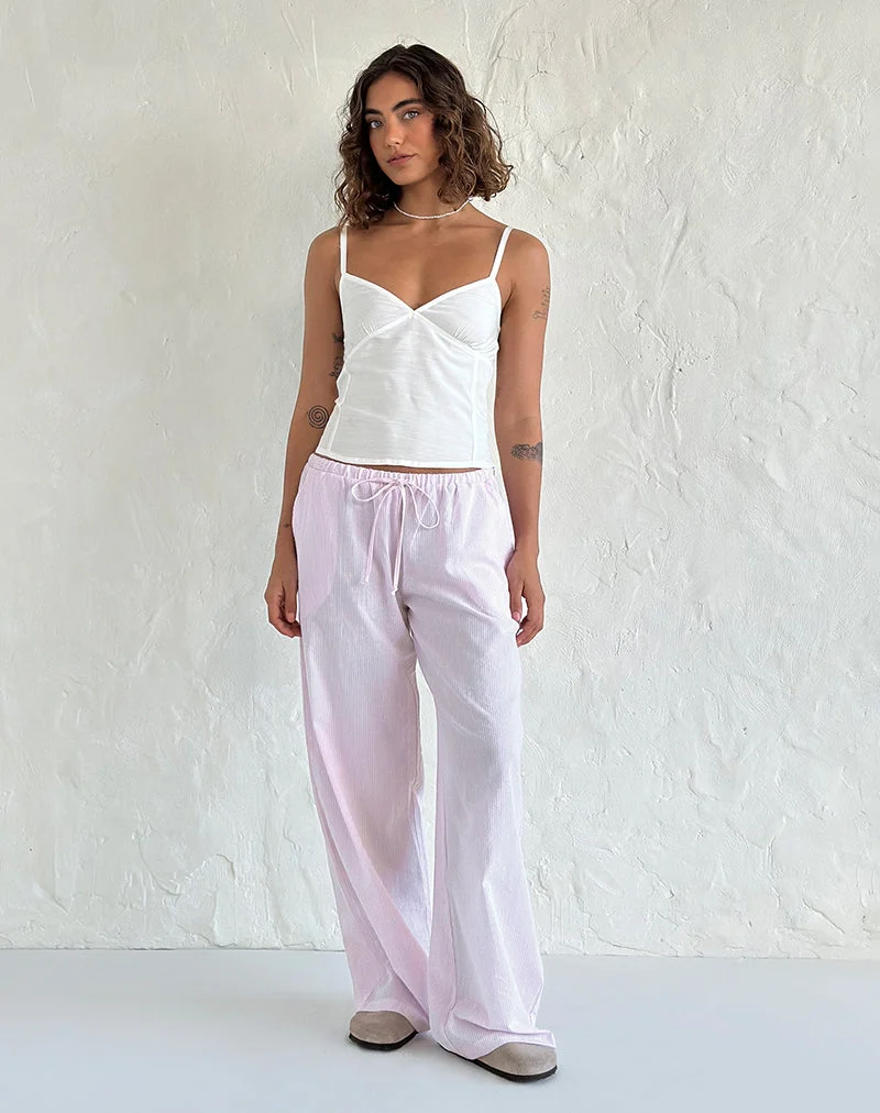 Rey Cami Top in Elfenbein