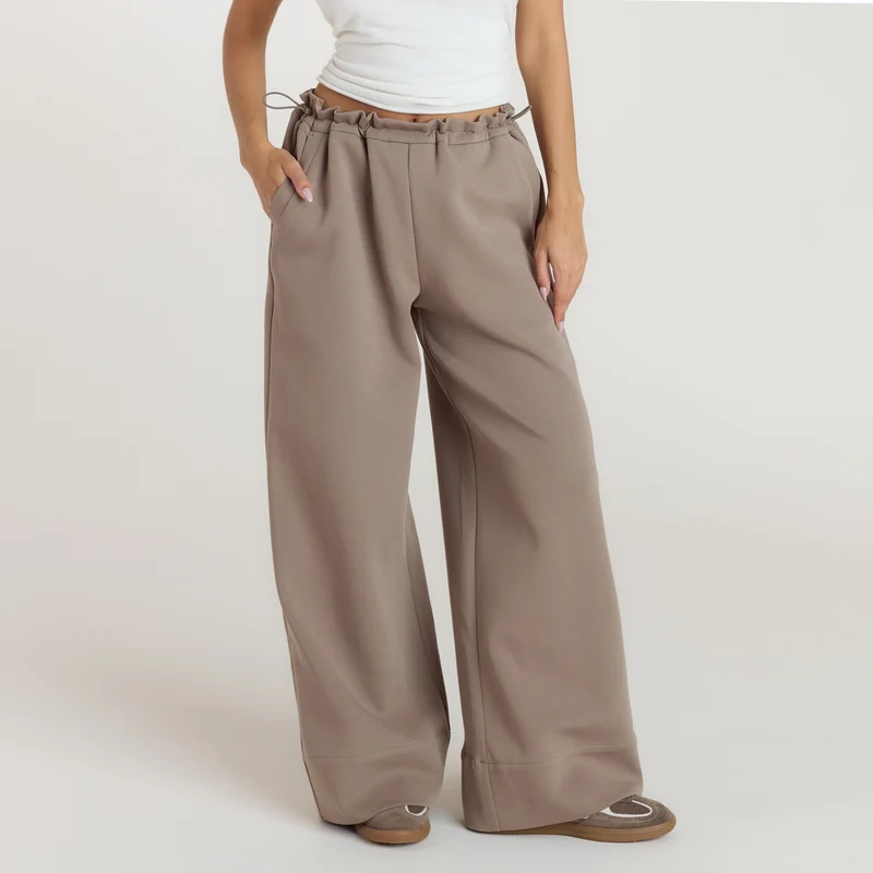Neopren Jogger - Taupe