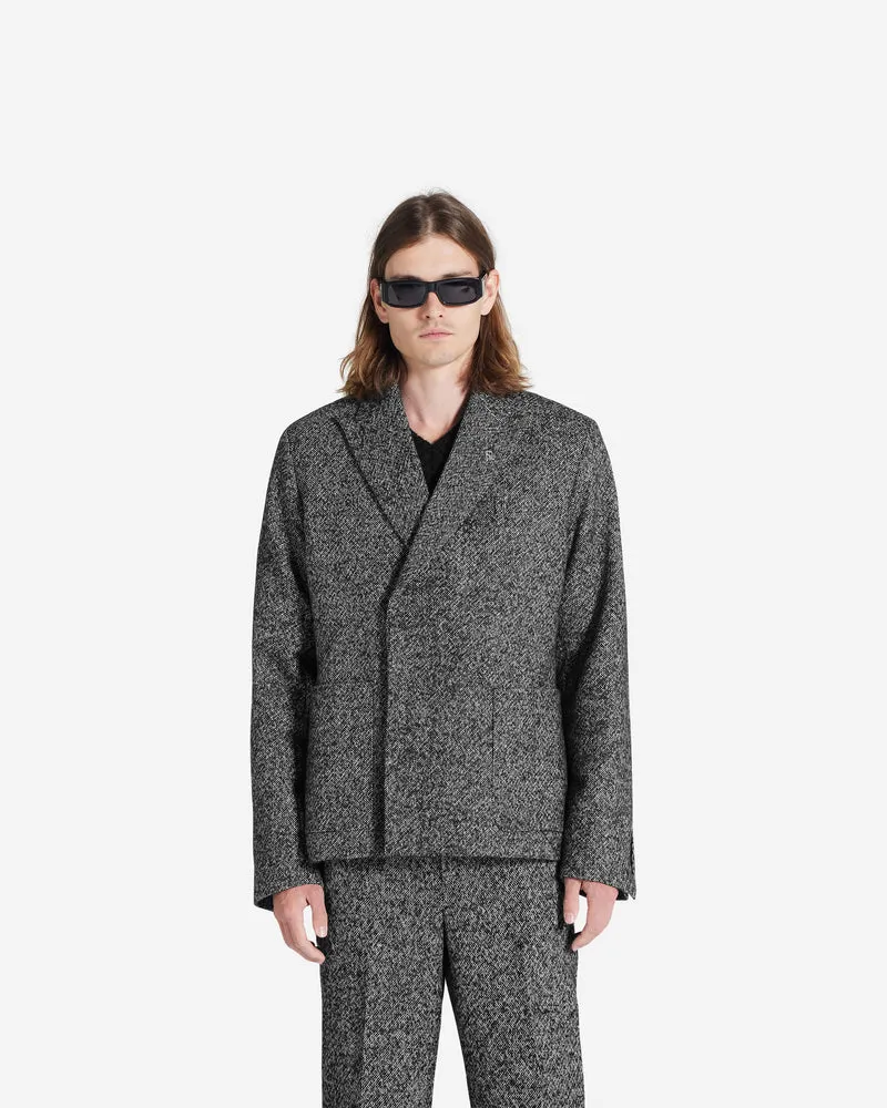 Double Breasted Blazer - Marble