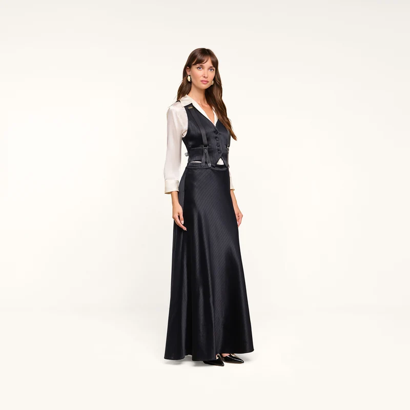 Vespera Suspender Maxi Skirt