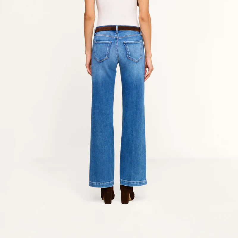 Joanne Low-Rise Wide-Leg Jean