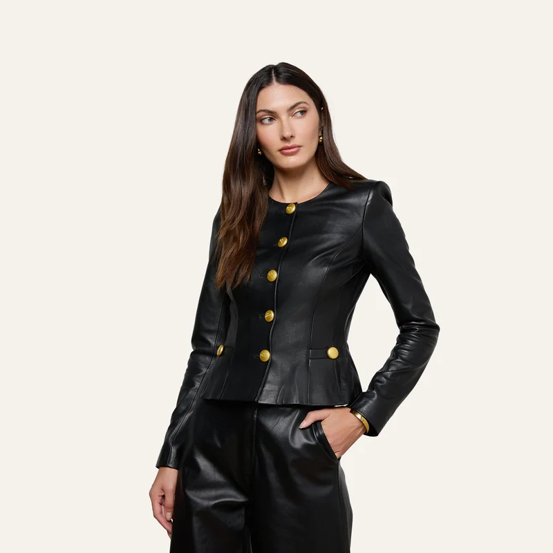Mariella Leather Jacket