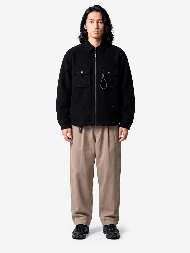 Giacca in misto lana 041 con zip