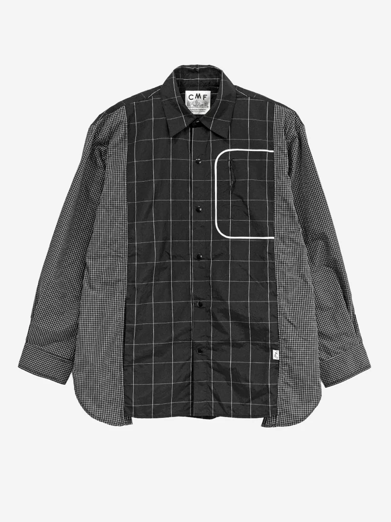 Camicia in Nylon grigia
